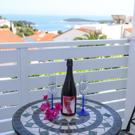 Stella Maris, Hvar - Rooms With A Balcony And A Stunning Sea View Hvar Town Zewnętrze zdjęcie